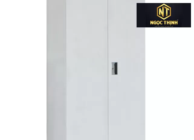 Tủ hồ sơ thép sơn tĩnh điện màu trắng sáng phù hợp với không gian văn phòng hiện đại TU09D